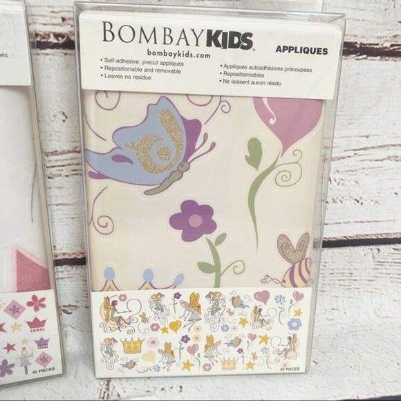 BOMBAY KIDS Fairy Princess Wall Decal Stickers and Border - Picture 4 of 6